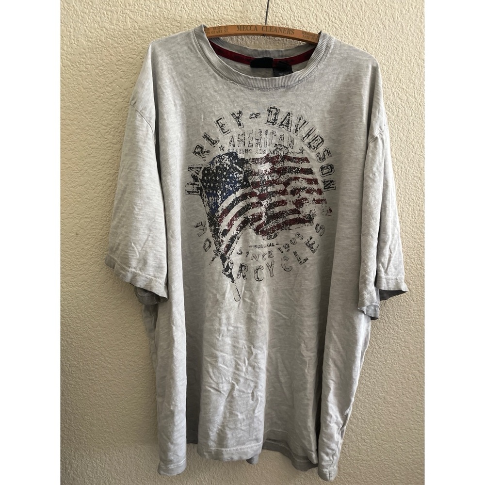 Harley Davidson American Flag Tee Men’s 3X